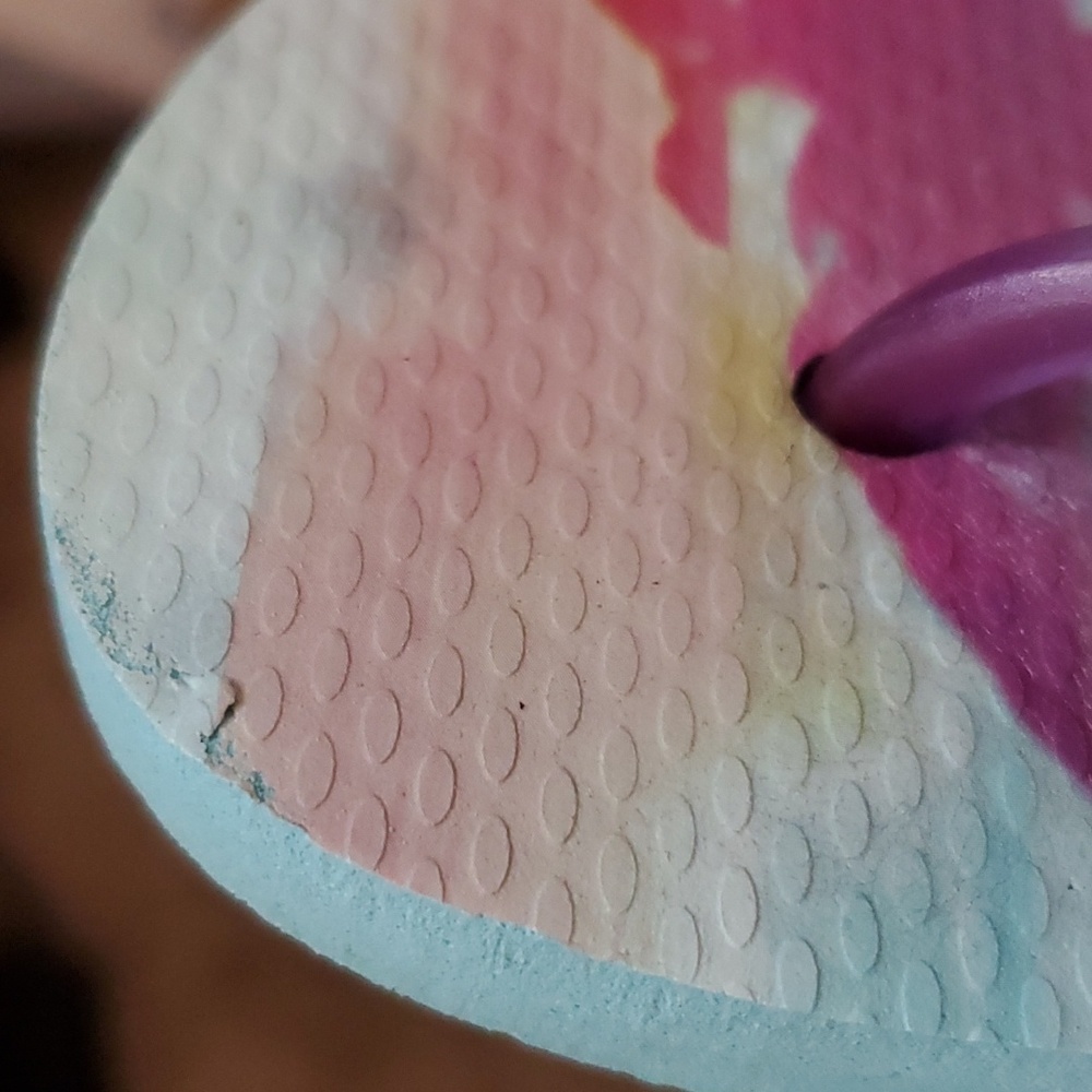 Havaianas Tropical Sandals  Purple Blue, 6 - Picture 5 of 5